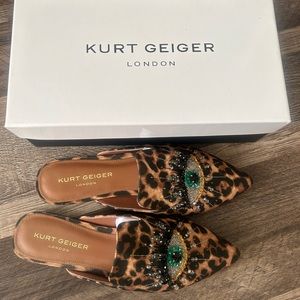 Olive Eye Kurt Geiger flats